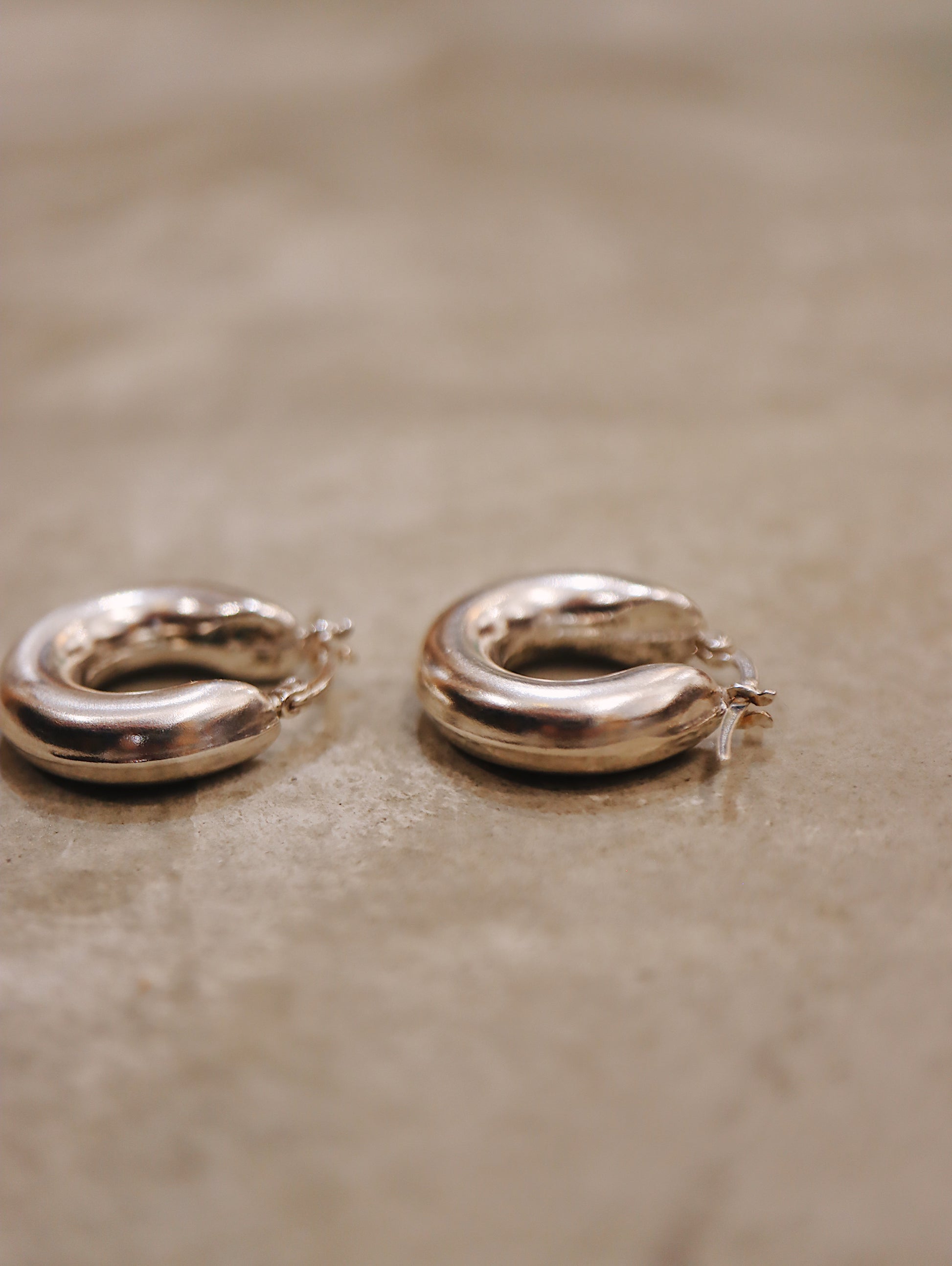 Pure Hoop Silver925 earrings