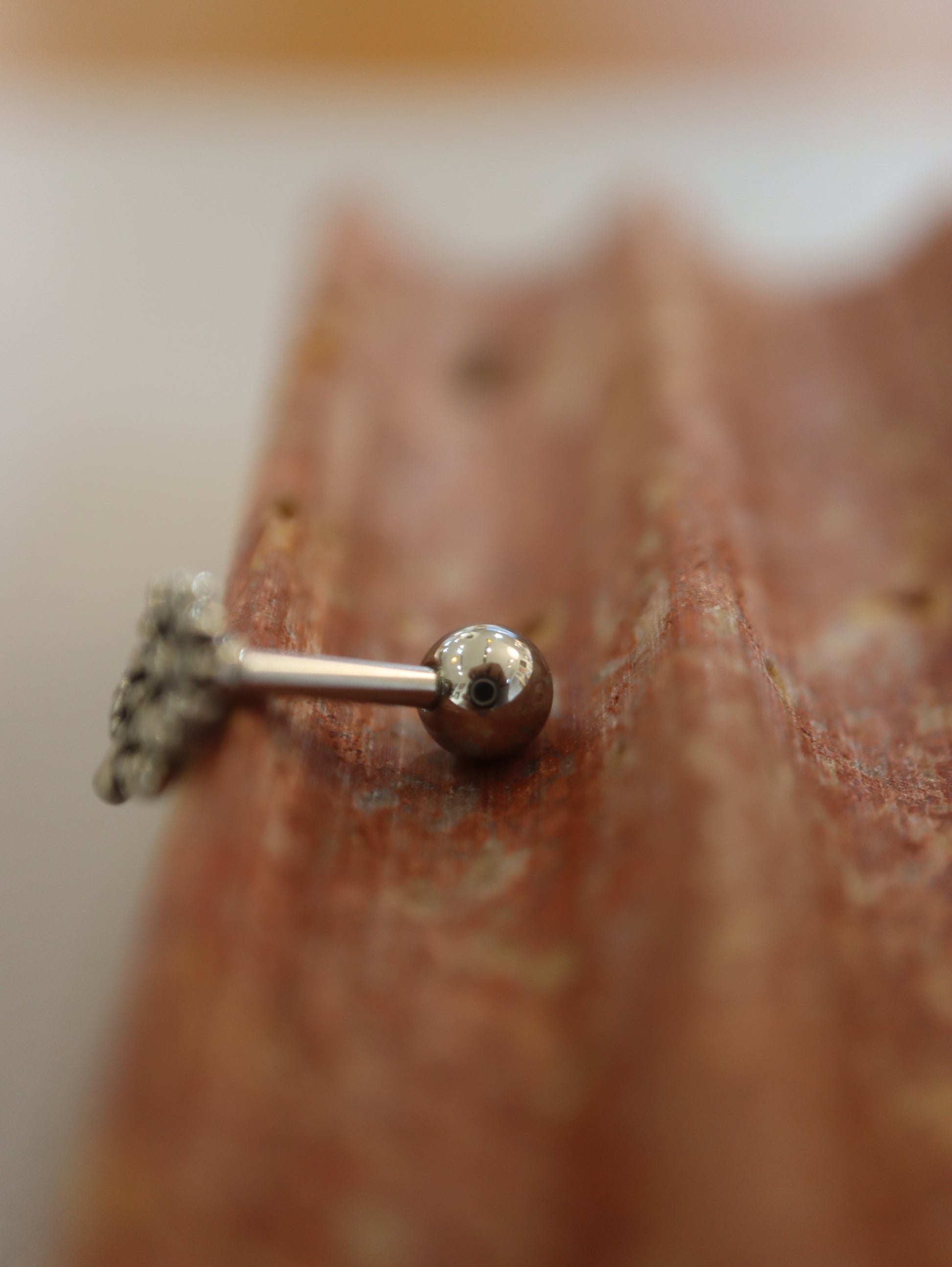 Sun flower stud surgical steel 316L earring