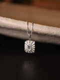 Stella Sunburst Pendant 925 Silver Necklace