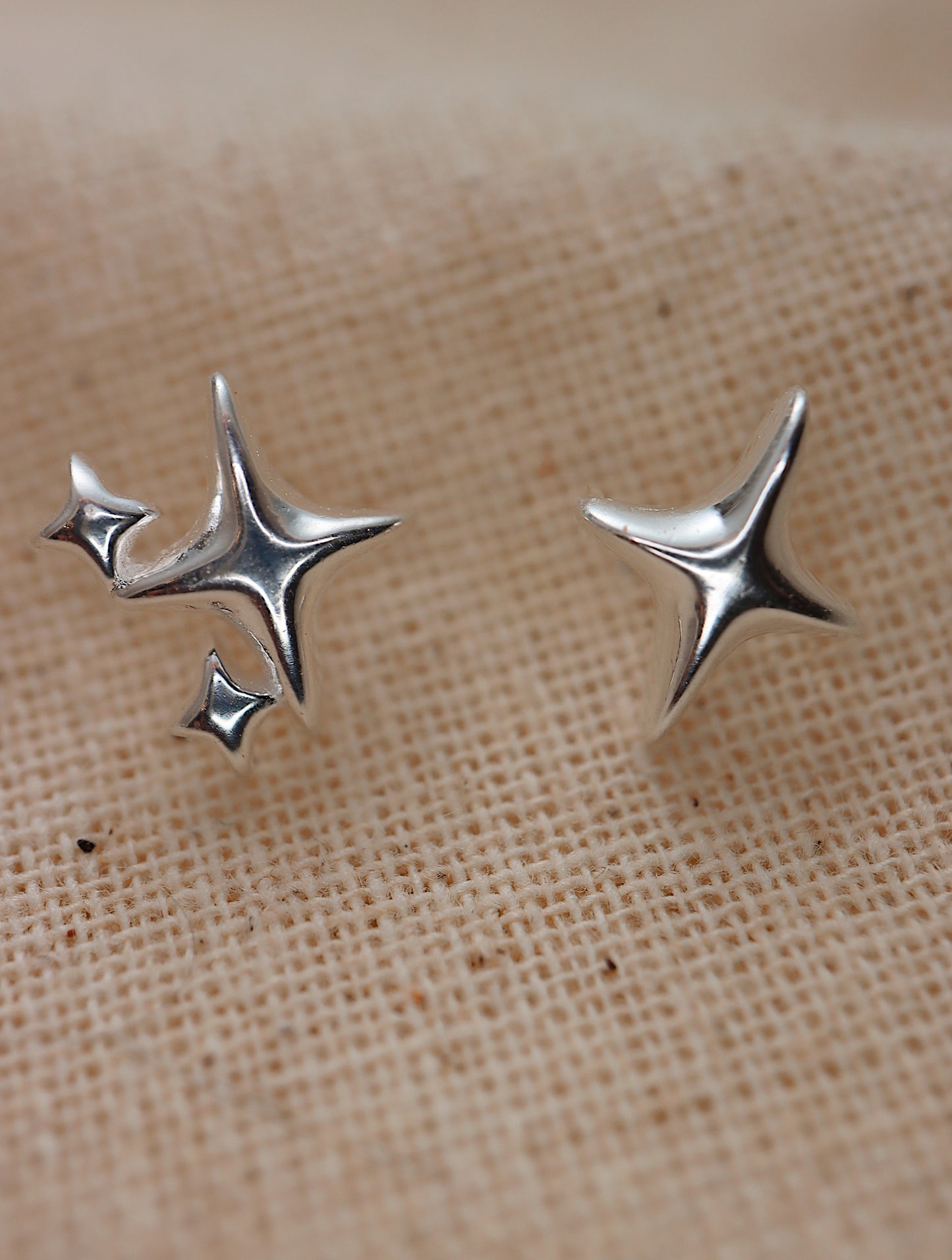 Sparkle silver925 earrings