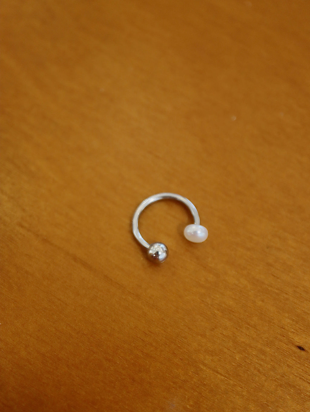 Pearl two way piercing (1pc)