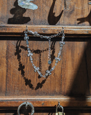 Stainless Steel Cross Divinity Bracelet