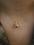 🦖 Brass Necklace