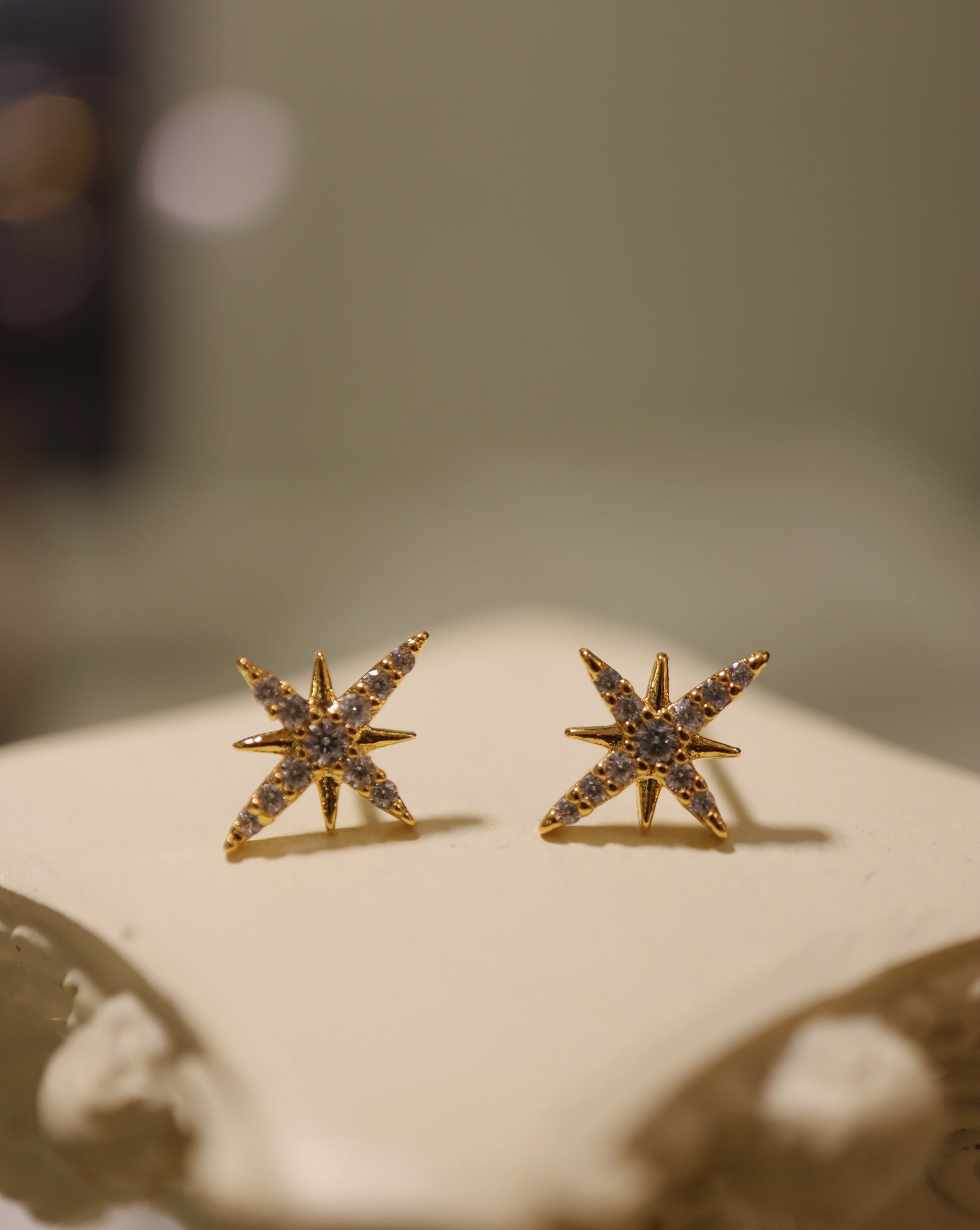 Starburst silver925 earrings