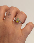 Ethiopian Opal 925 silver ring
