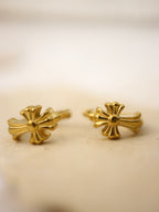 Sacred Cross Stainless Steel Earrings