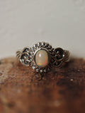 Ethiopian opal silver 925 ring