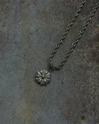 Sunflower Rope Chain Stainless Steel Necklace
