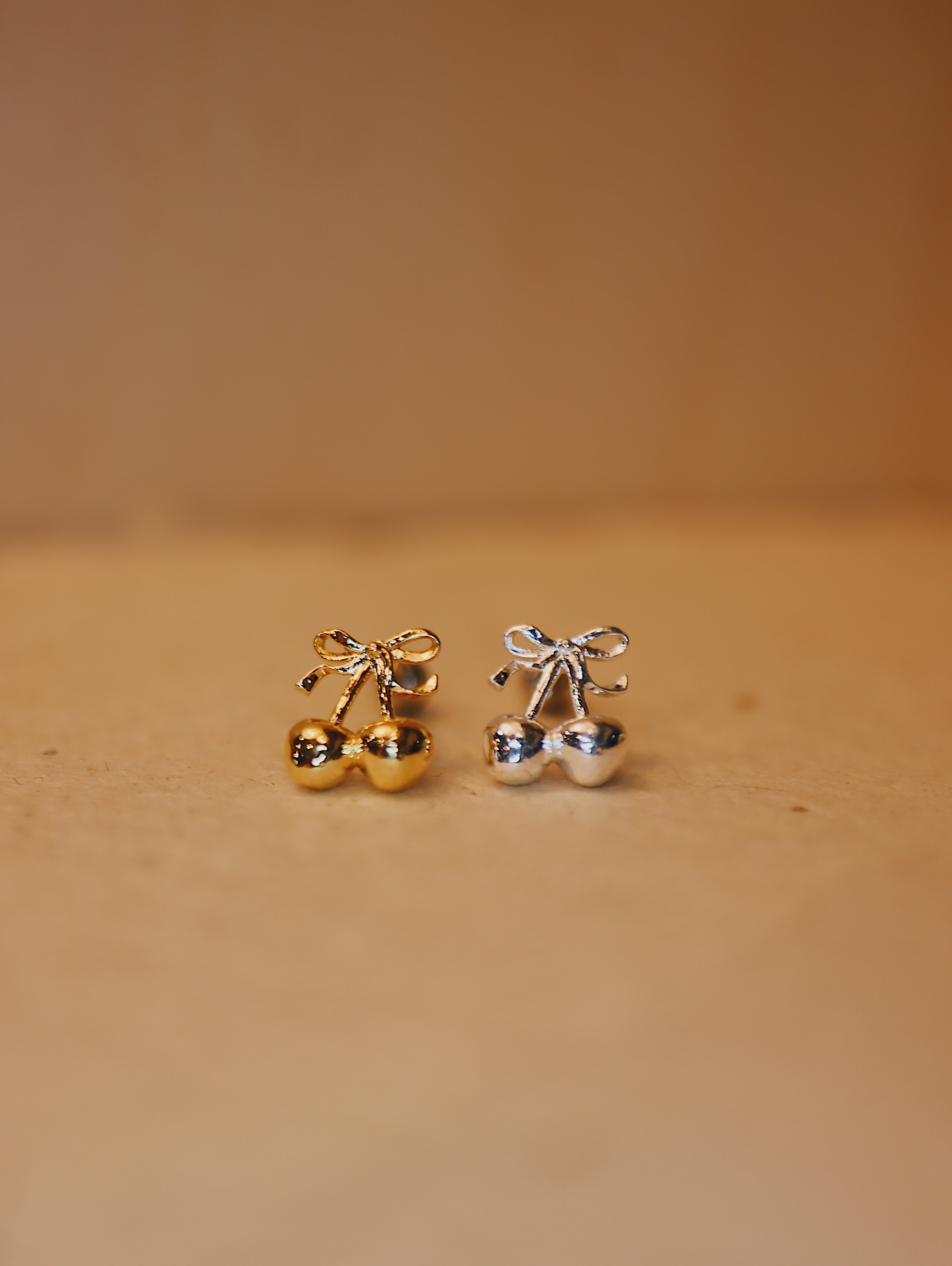 Ribbon cherry 🍒 surgical steel piercing