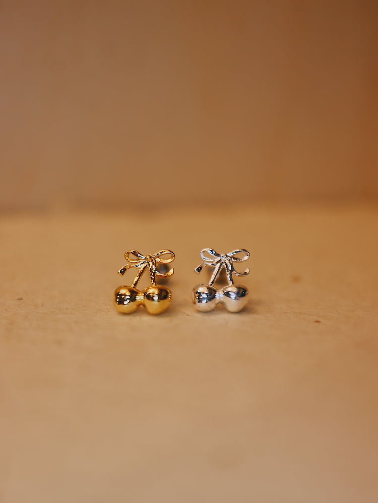 Ribbon cherry 🍒 surgical steel piercing