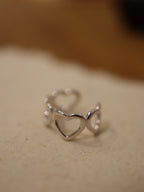 925 silver chain drop Earcuff (1pc)