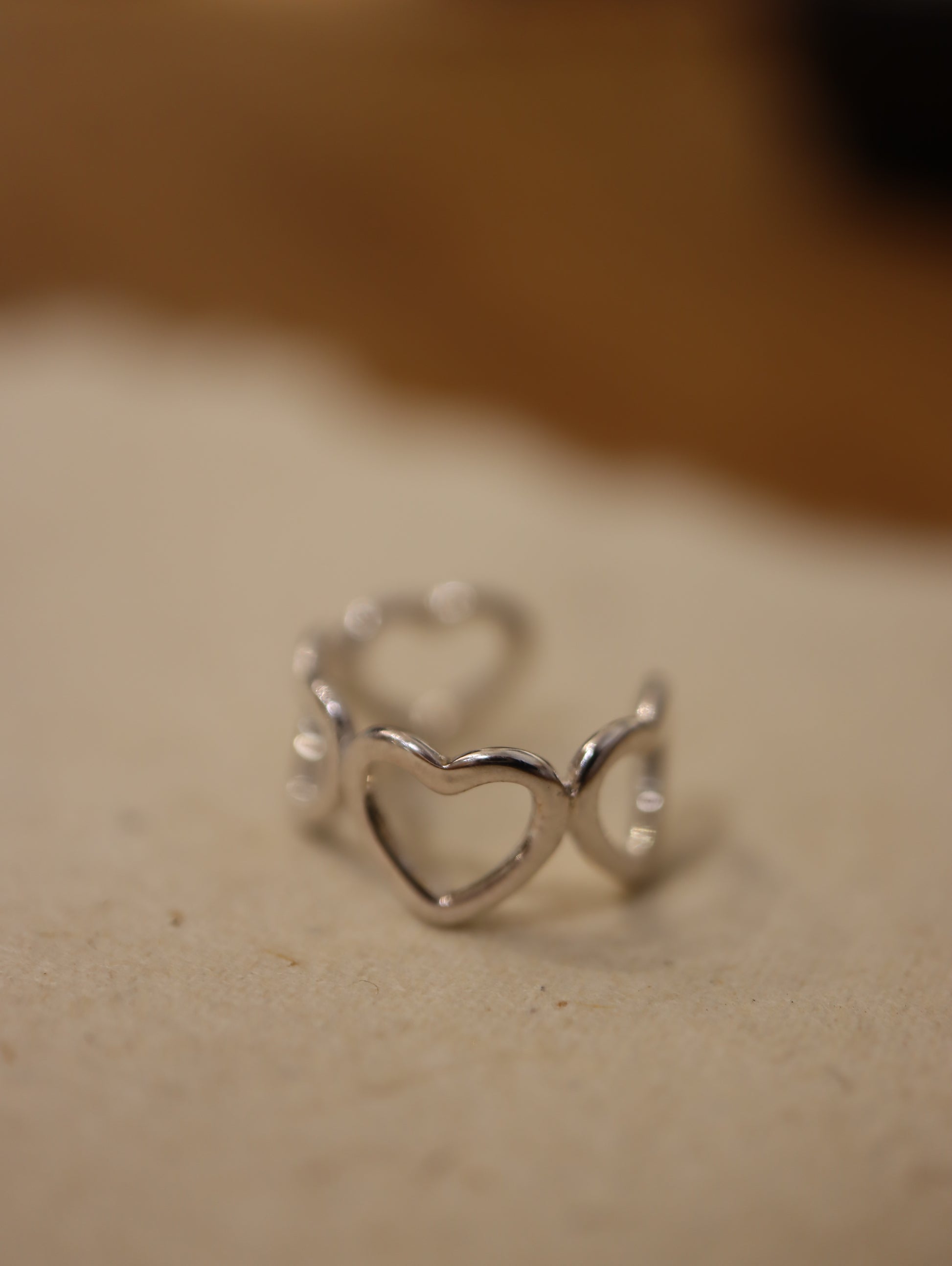 925 silver chain drop Earcuff (1pc)