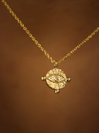 Evil eye pendant necklace