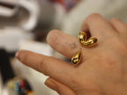 Statement stainless steel ring