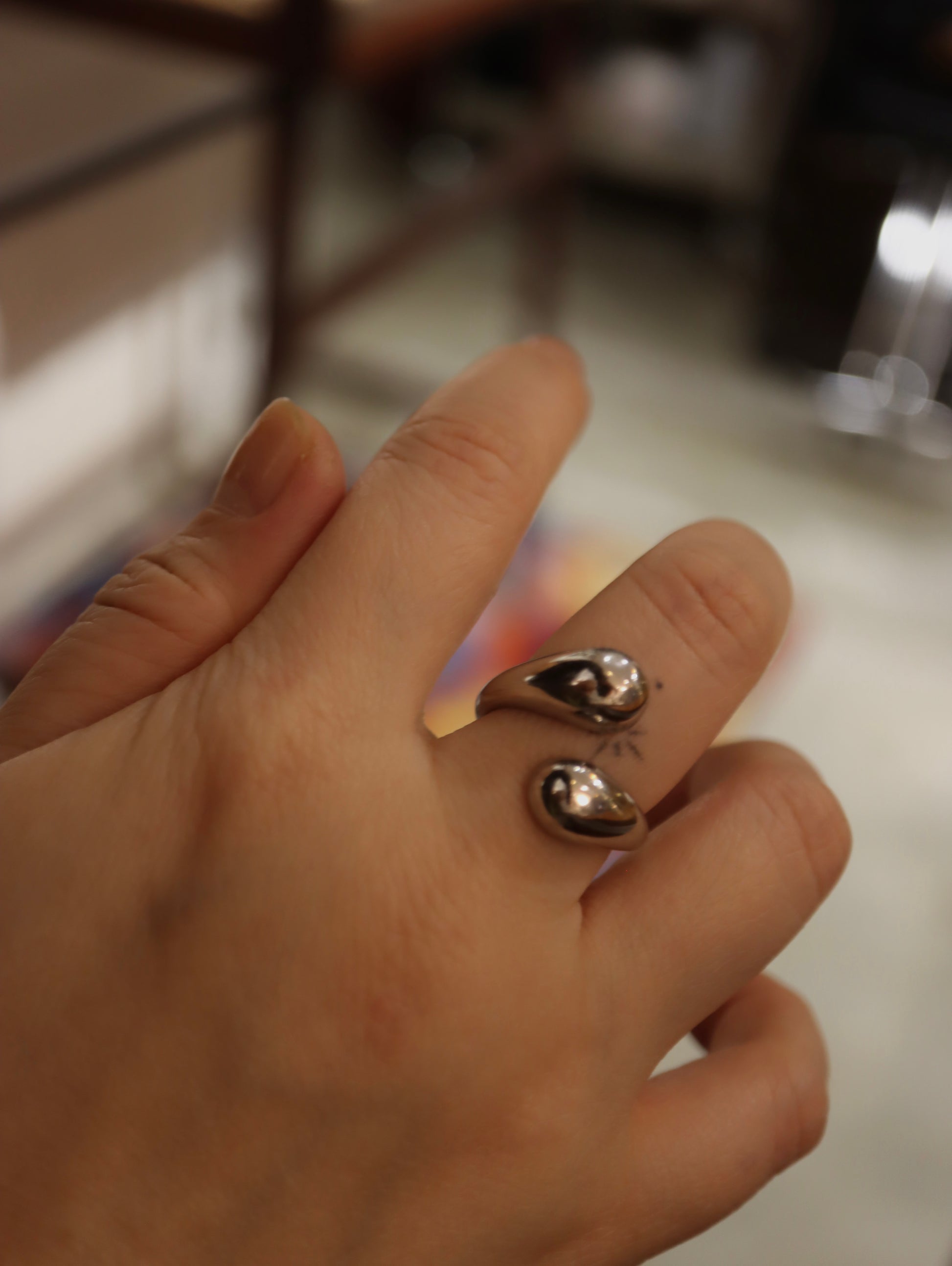 Wrap around stainless steel ring