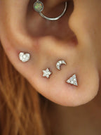 Celestial Whispers Stud Set (4pcs)