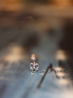 Lattice Mini Stud Surgical Steel Piercing (1pc)