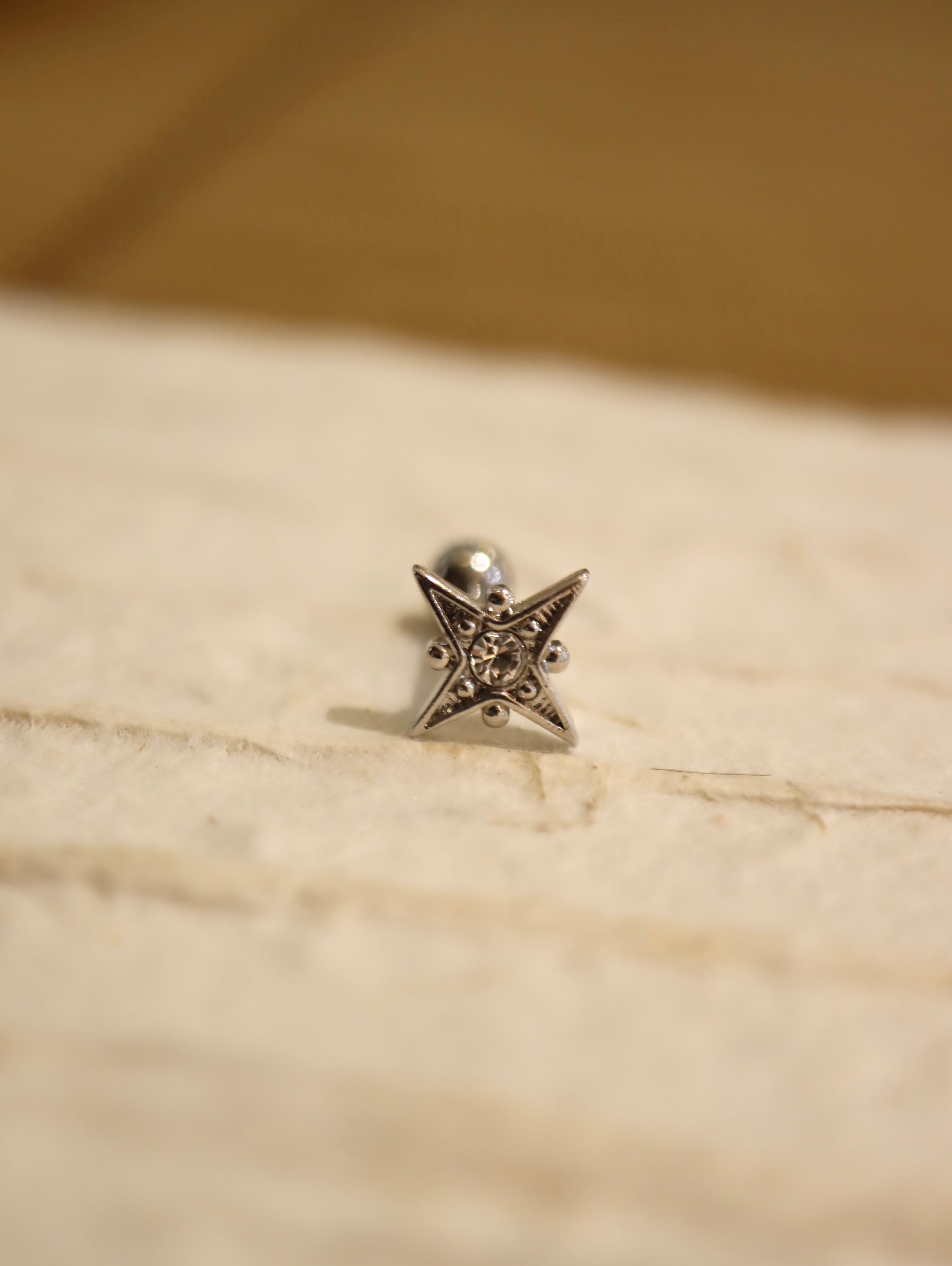 Polaris Stud Surgical Steel Piercing Earring (1pc)