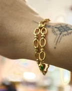 Keepsake Heart Stainless Steel Bracelet