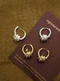 Rope Knot Hoop Earrings