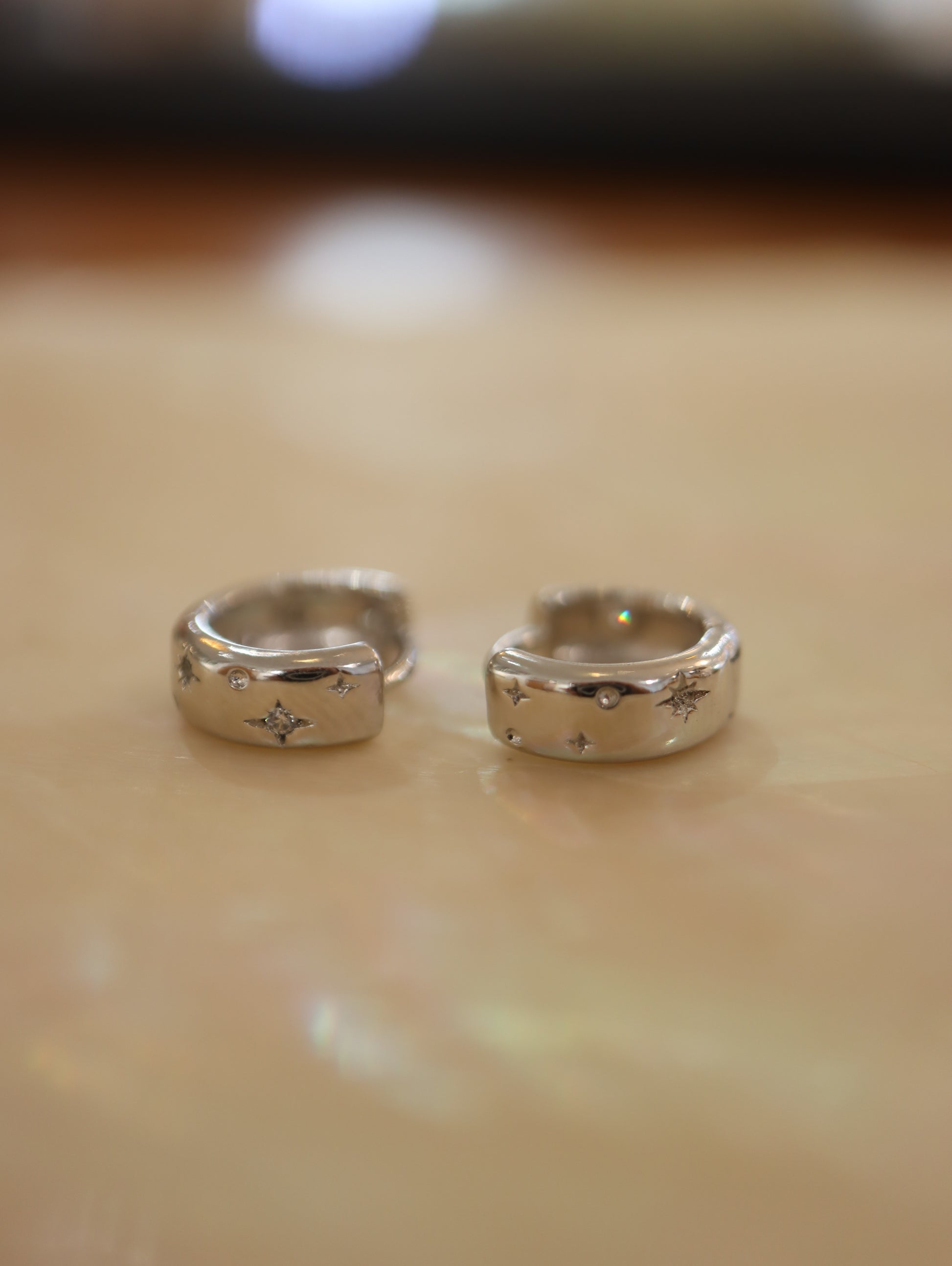 Nebula Whisper 925 Silver Earrings