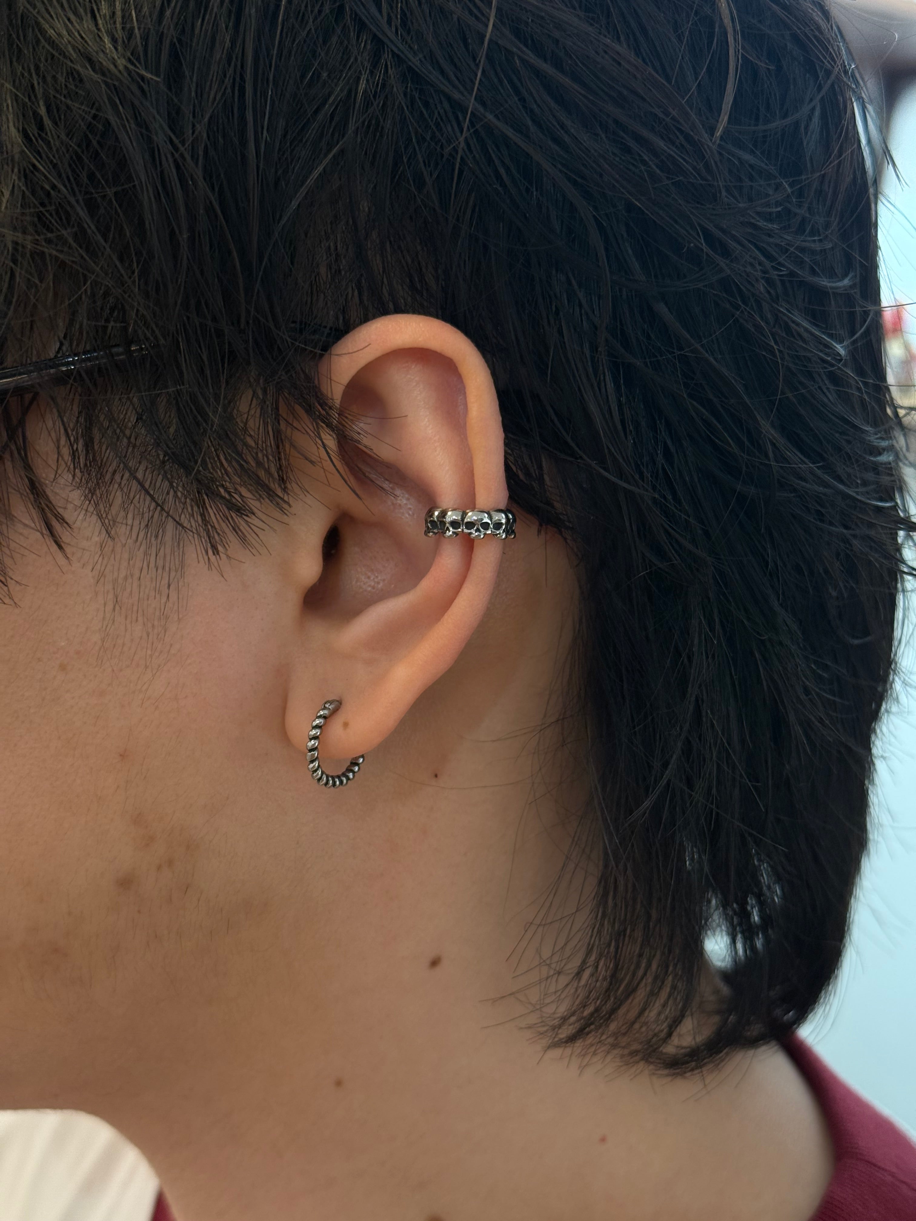 Skull Waterproof Earcuff