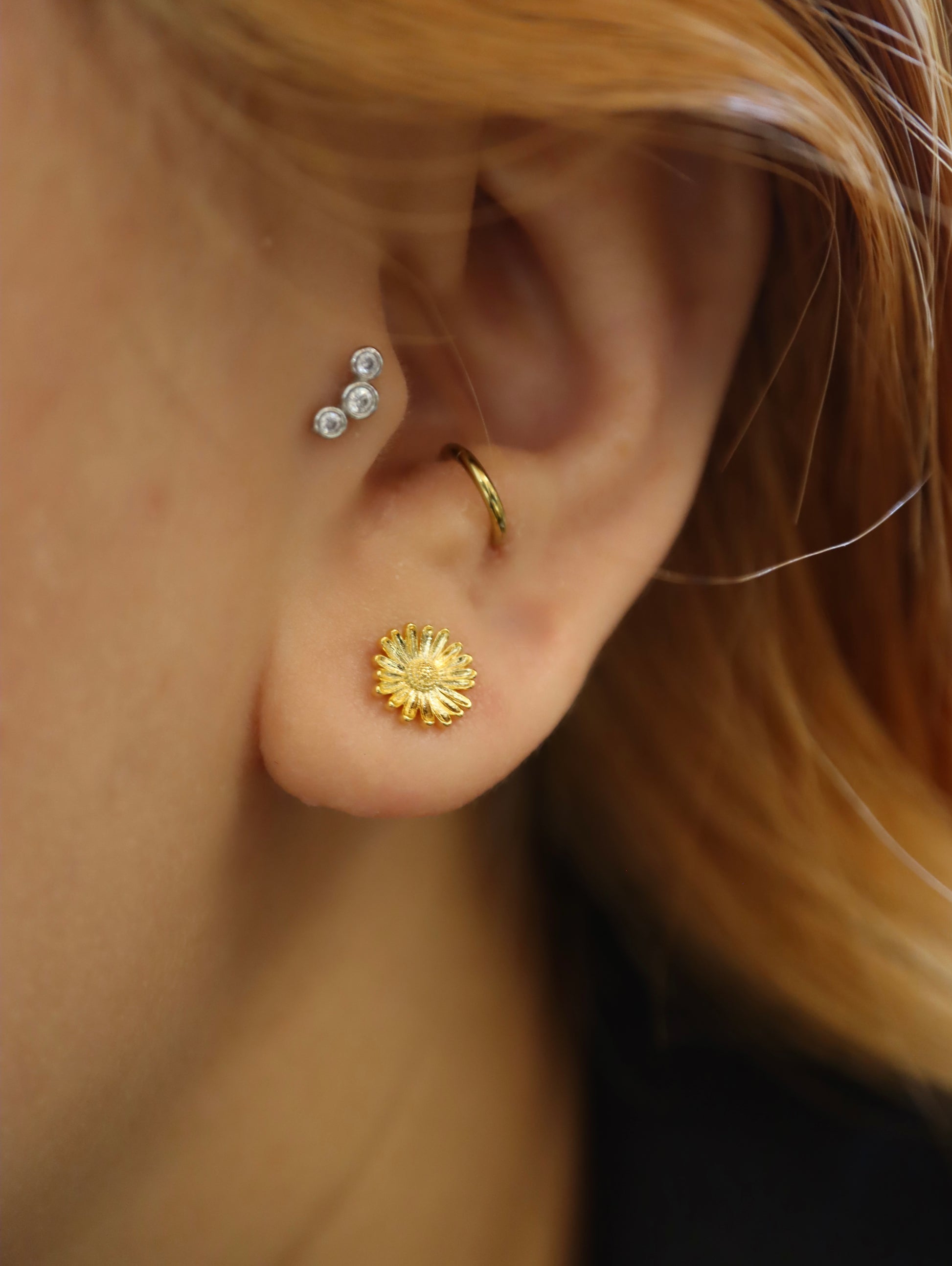 Daisy Bloom Stud Earrings