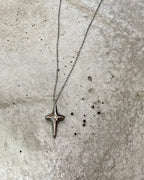 Cross stainless steel necklace