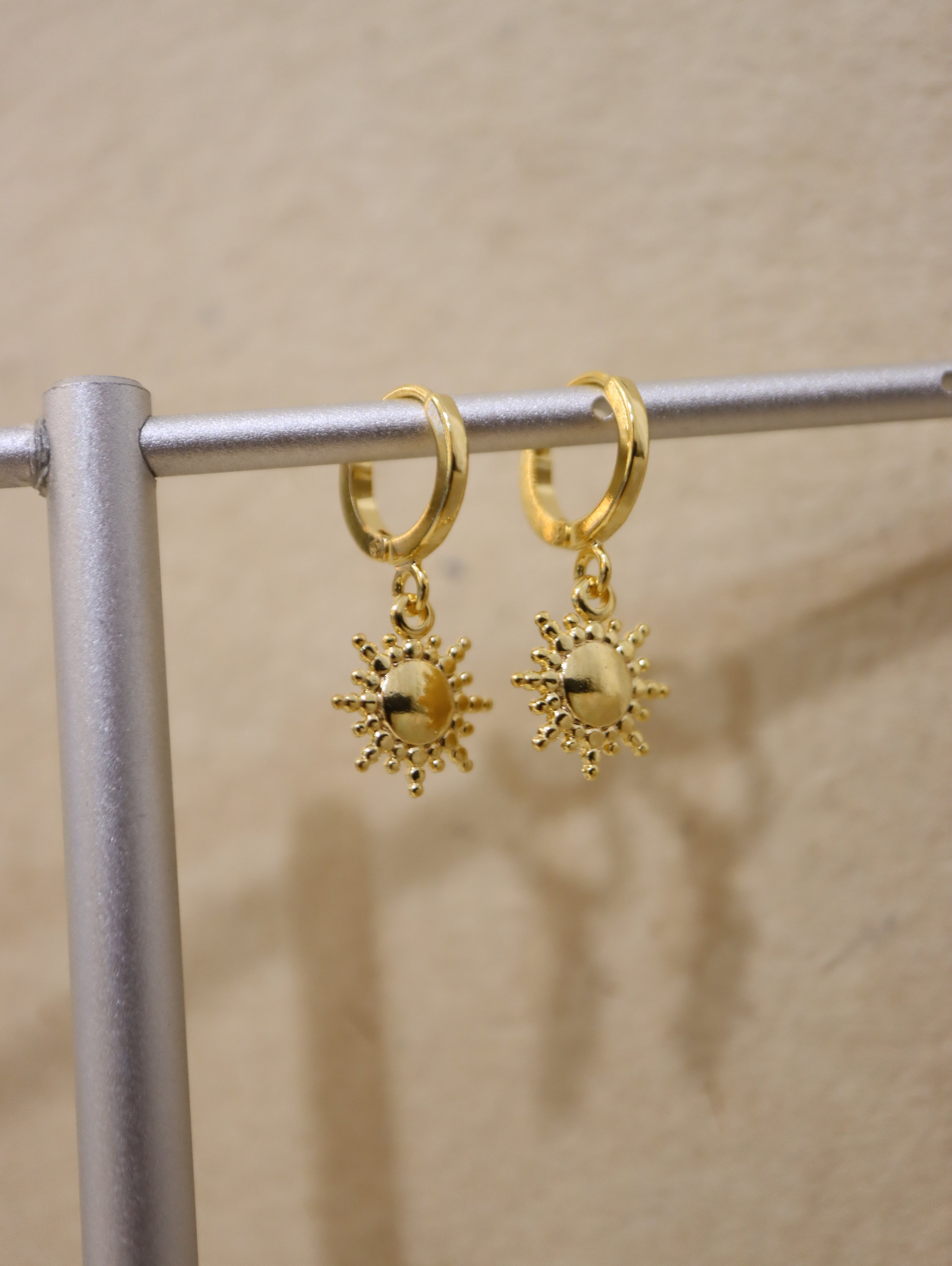 Drop Sun hoop ☀️ Earrings