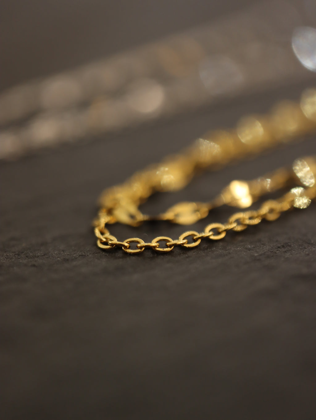 Double chain stainless steel bracelets