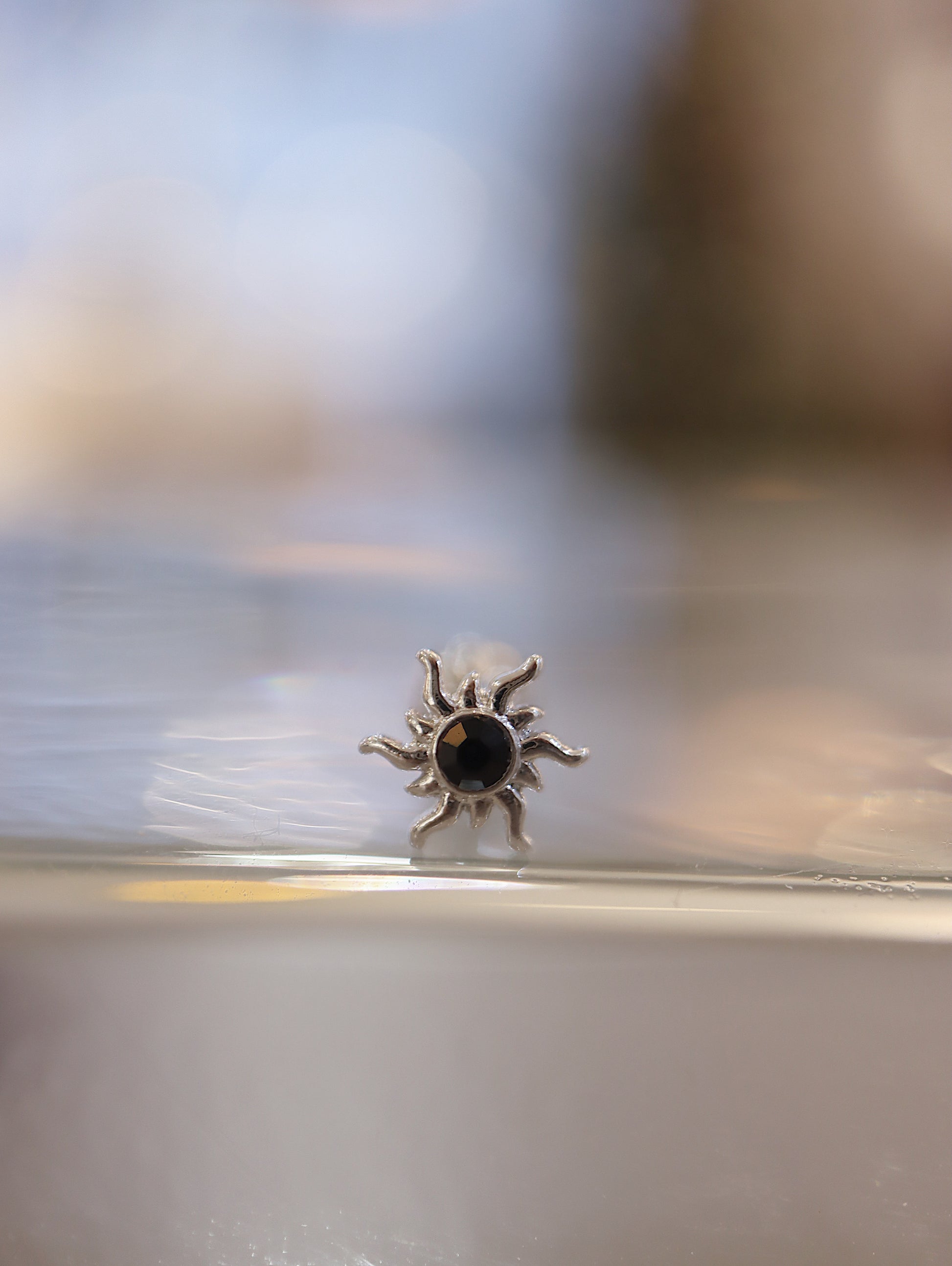 Rising Sun Surgical Steel 316L piercing stud