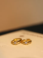 Hinged hoop mini 925 Silver earrings