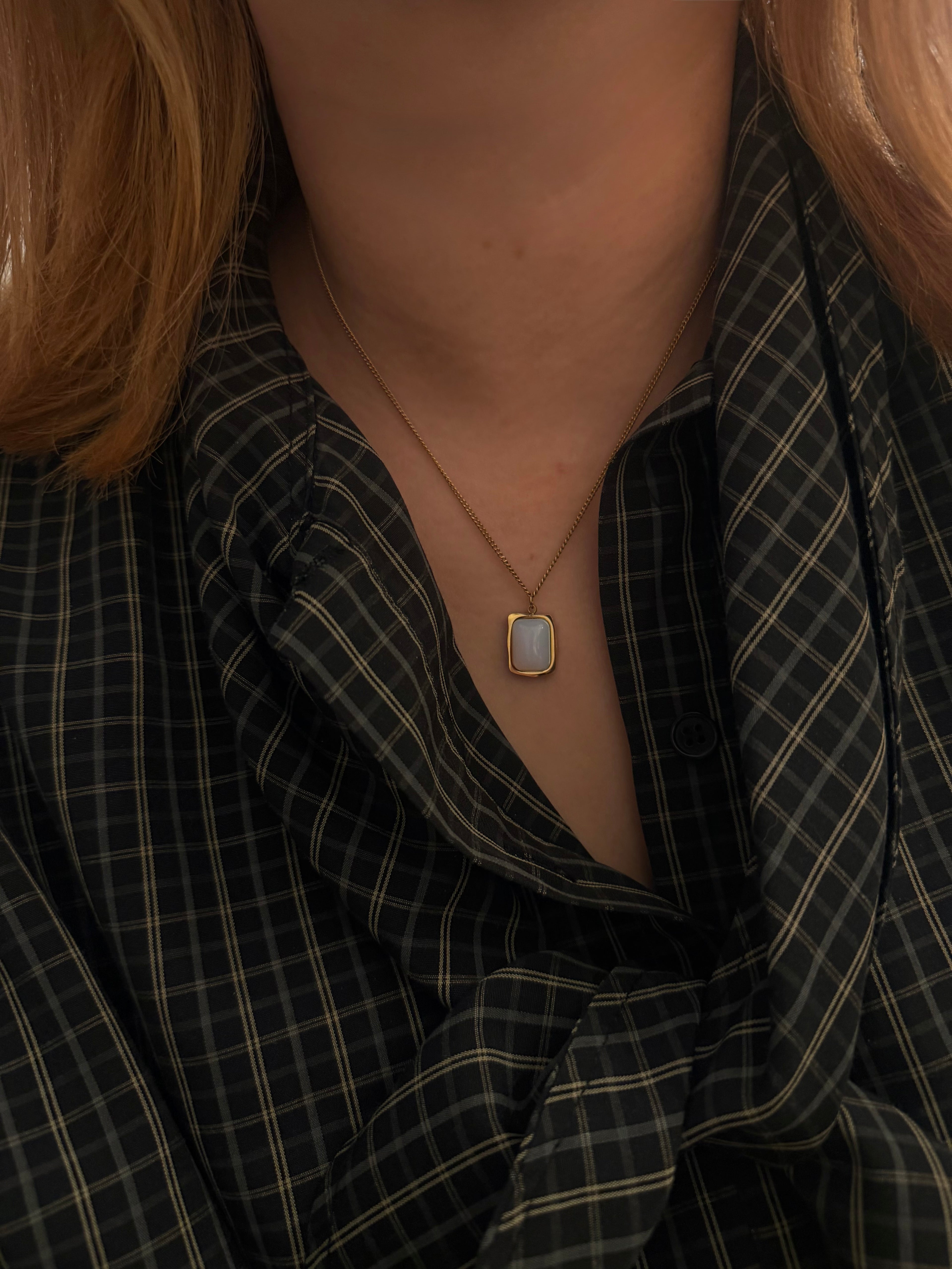 Serene Ocean Stainless Steel Necklace