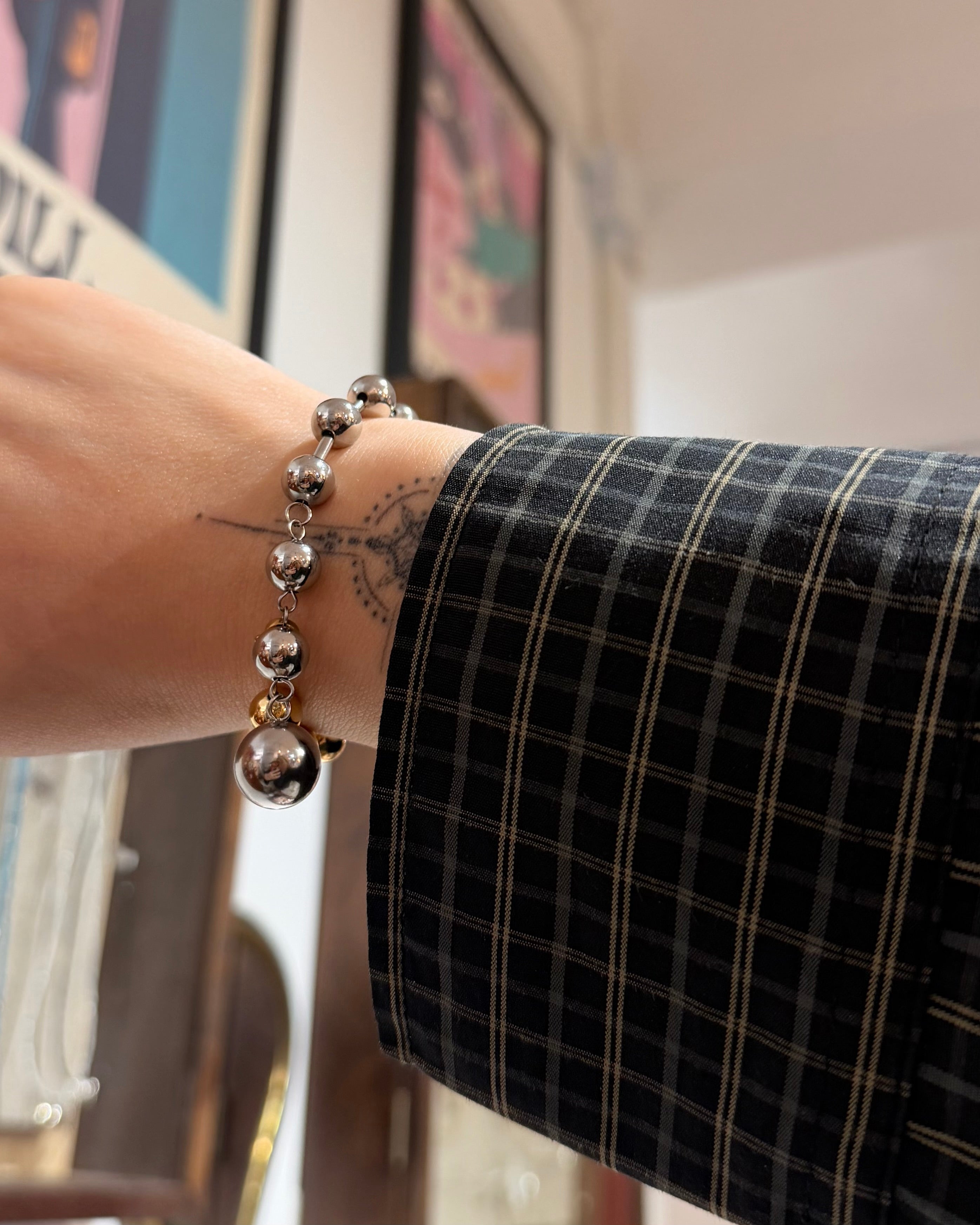 Mixtone Bead ball bracelet
