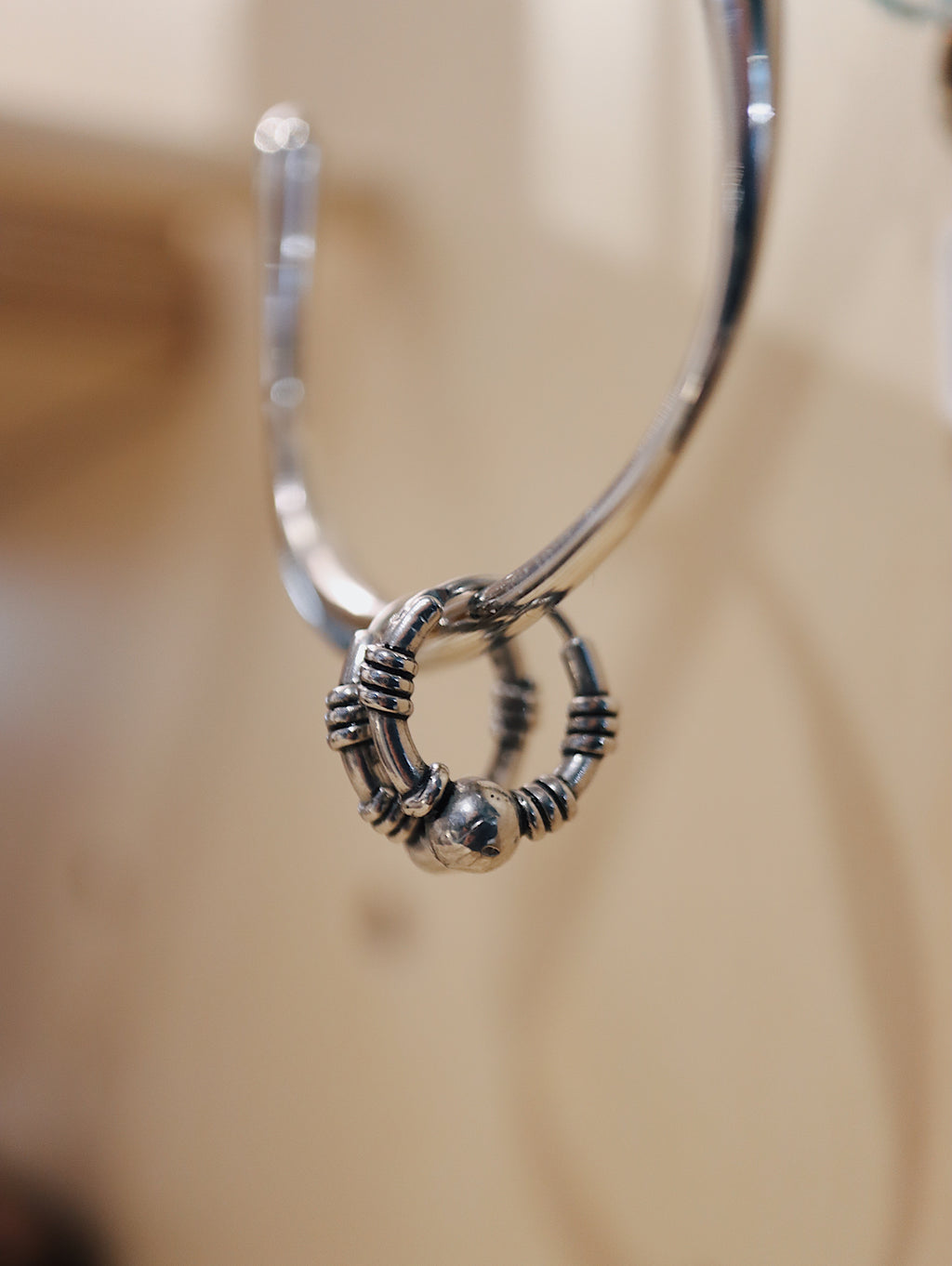 Surgical steel unisex earrings