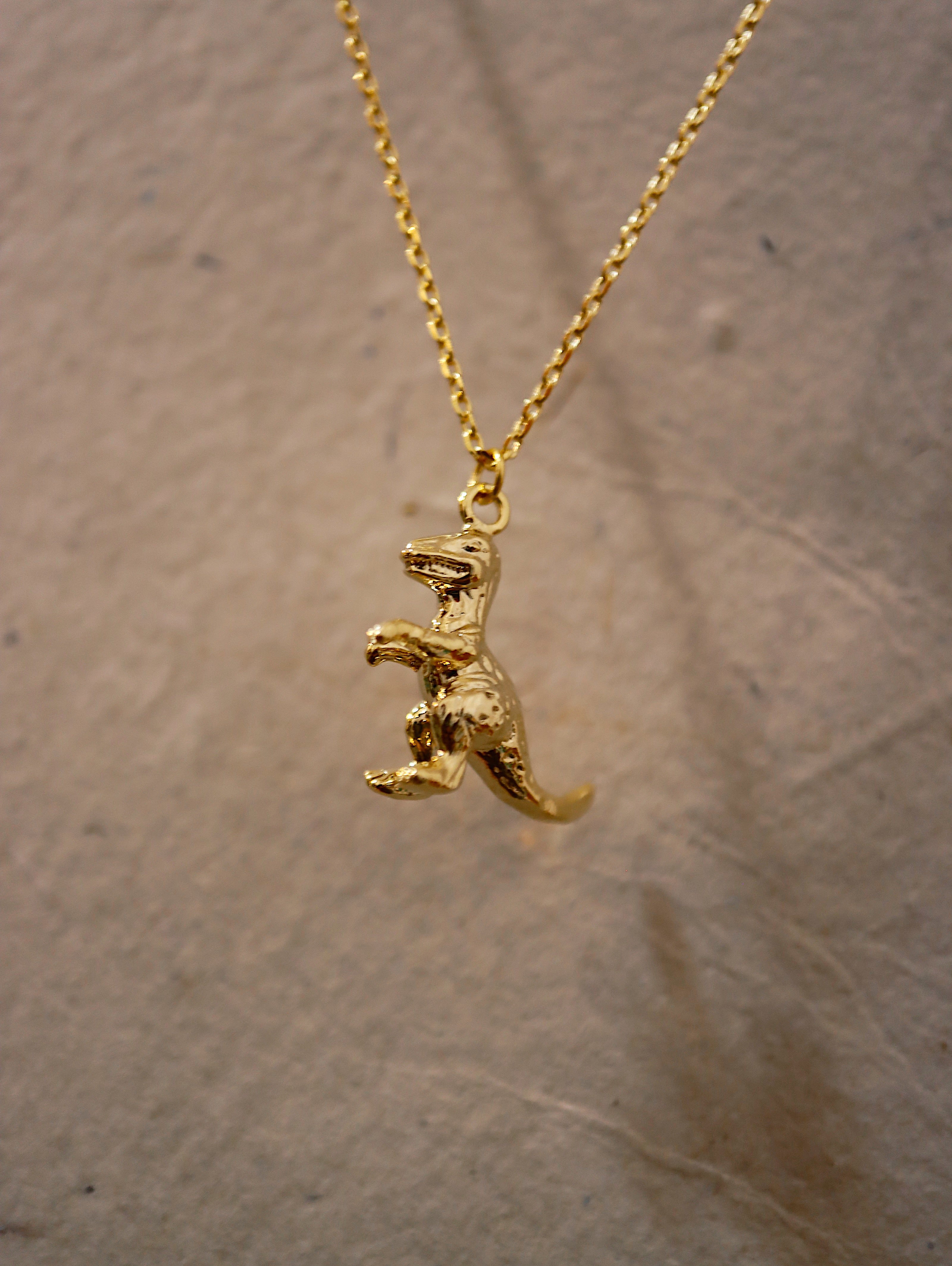 🦖 Brass Necklace