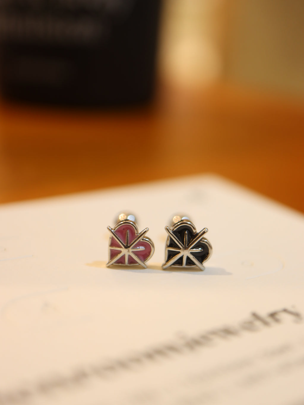 Starburst heart surgical steel 316L stud piercing (1pc)