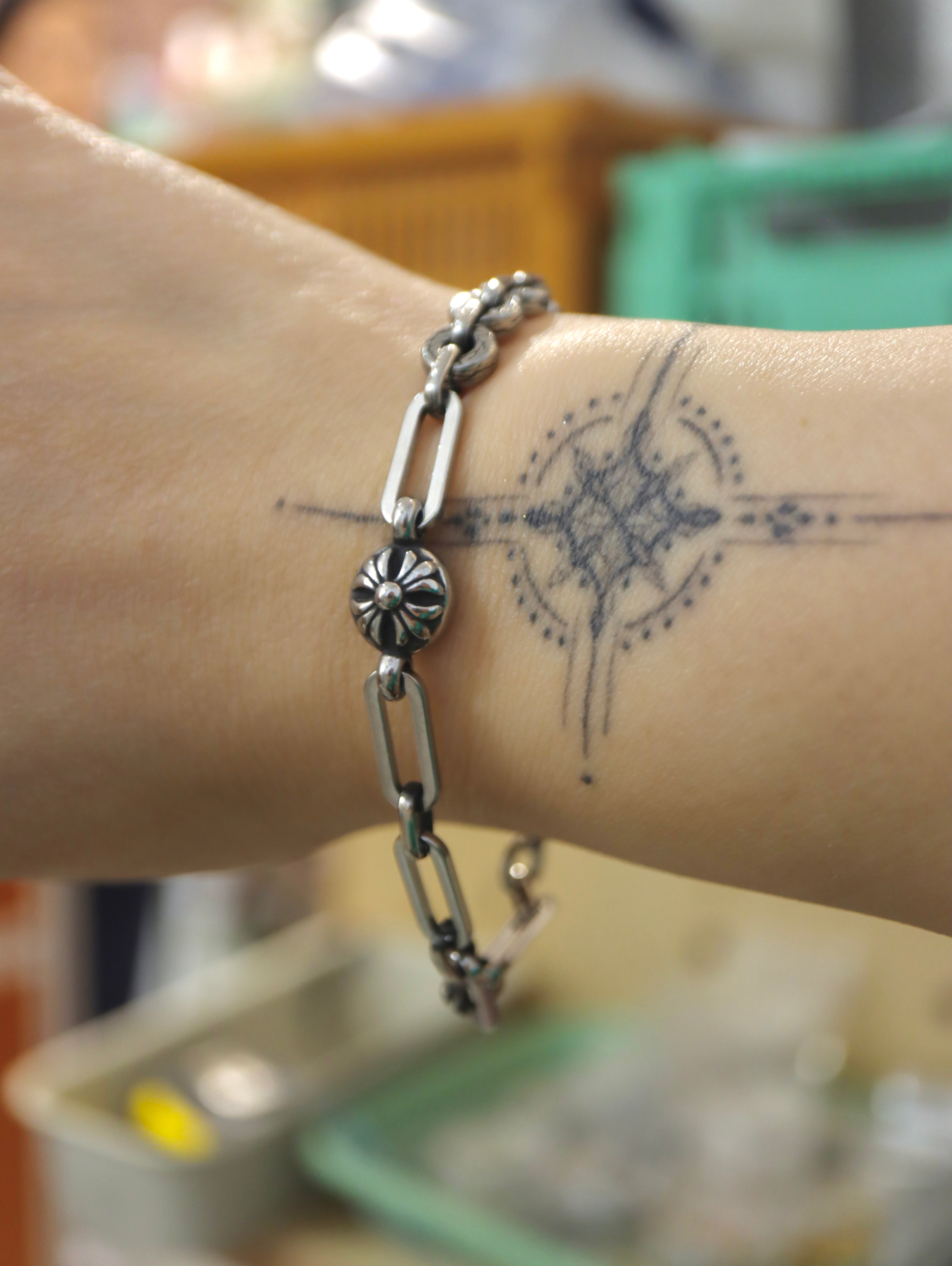 The Gothic Orb Chain Bracelet