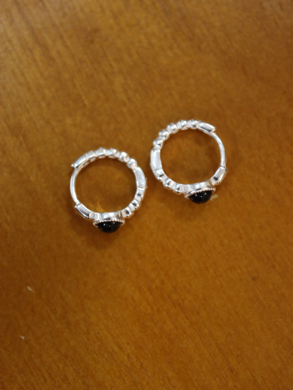 925 silver hoop earrings