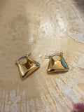 Brass earrings 01