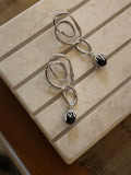 Drop irregular shape earrings