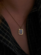 Serene Ocean Stainless Steel Necklace