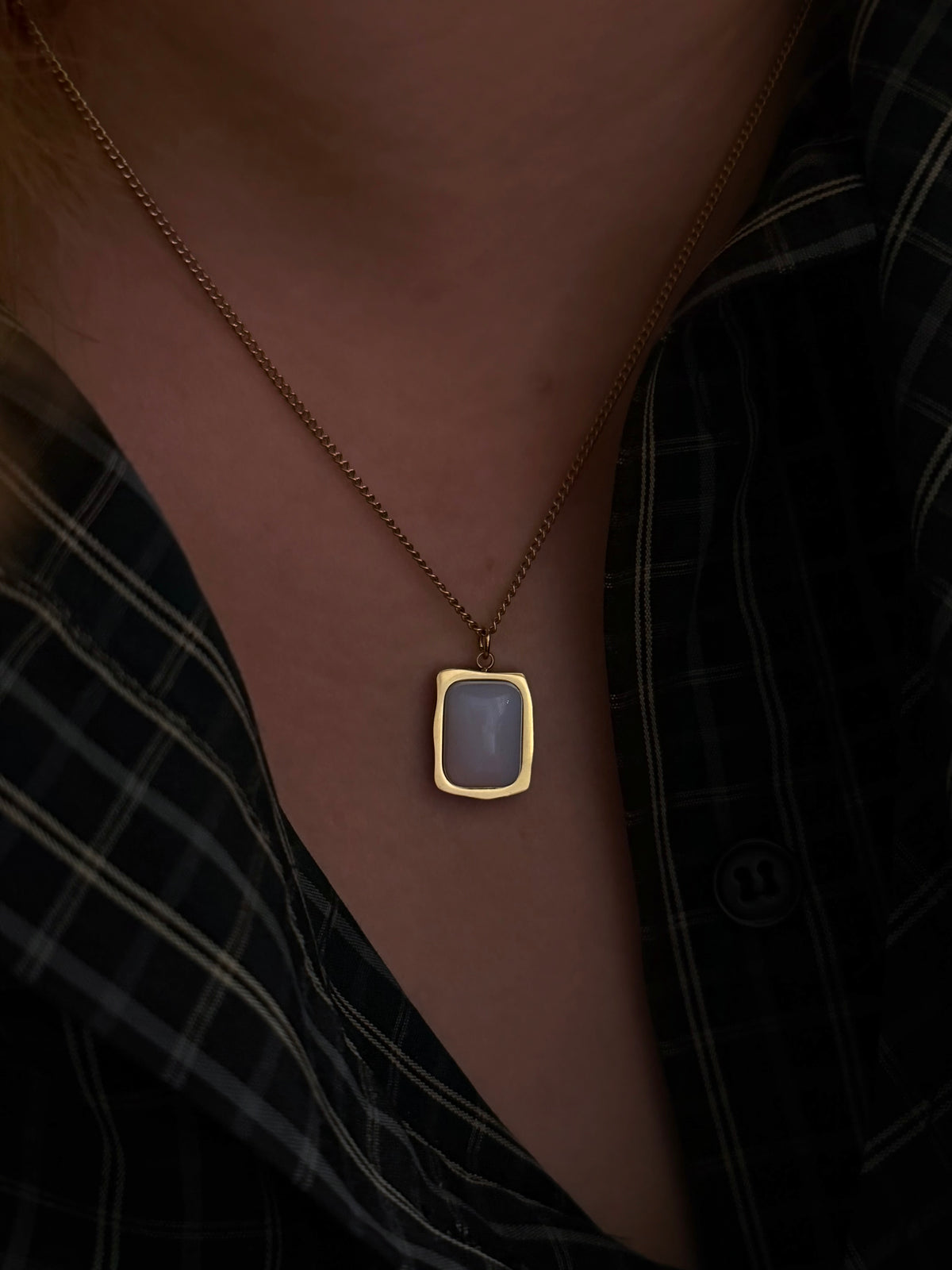 Serene Ocean Stainless Steel Necklace