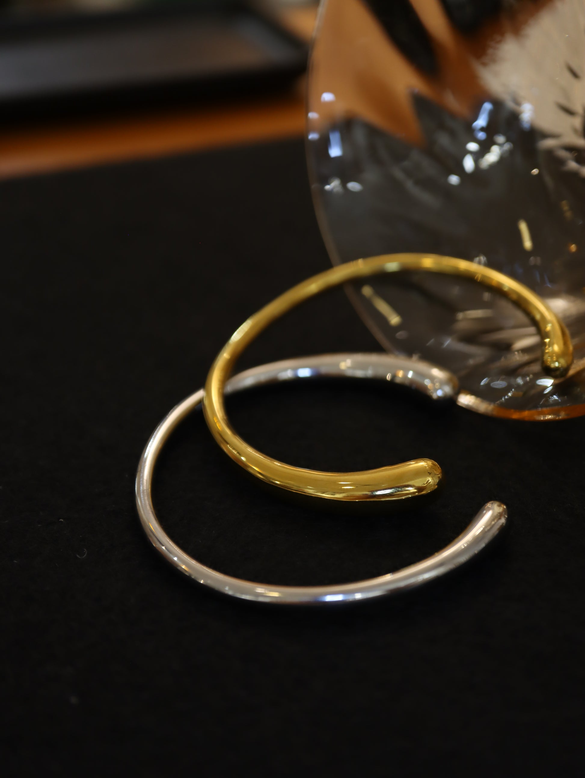 Open size stainless steel bangle