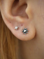 Sun ☀️ stud surgical steel piercing (1pc)