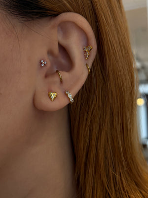 Lumina Trio Silver925 earrings