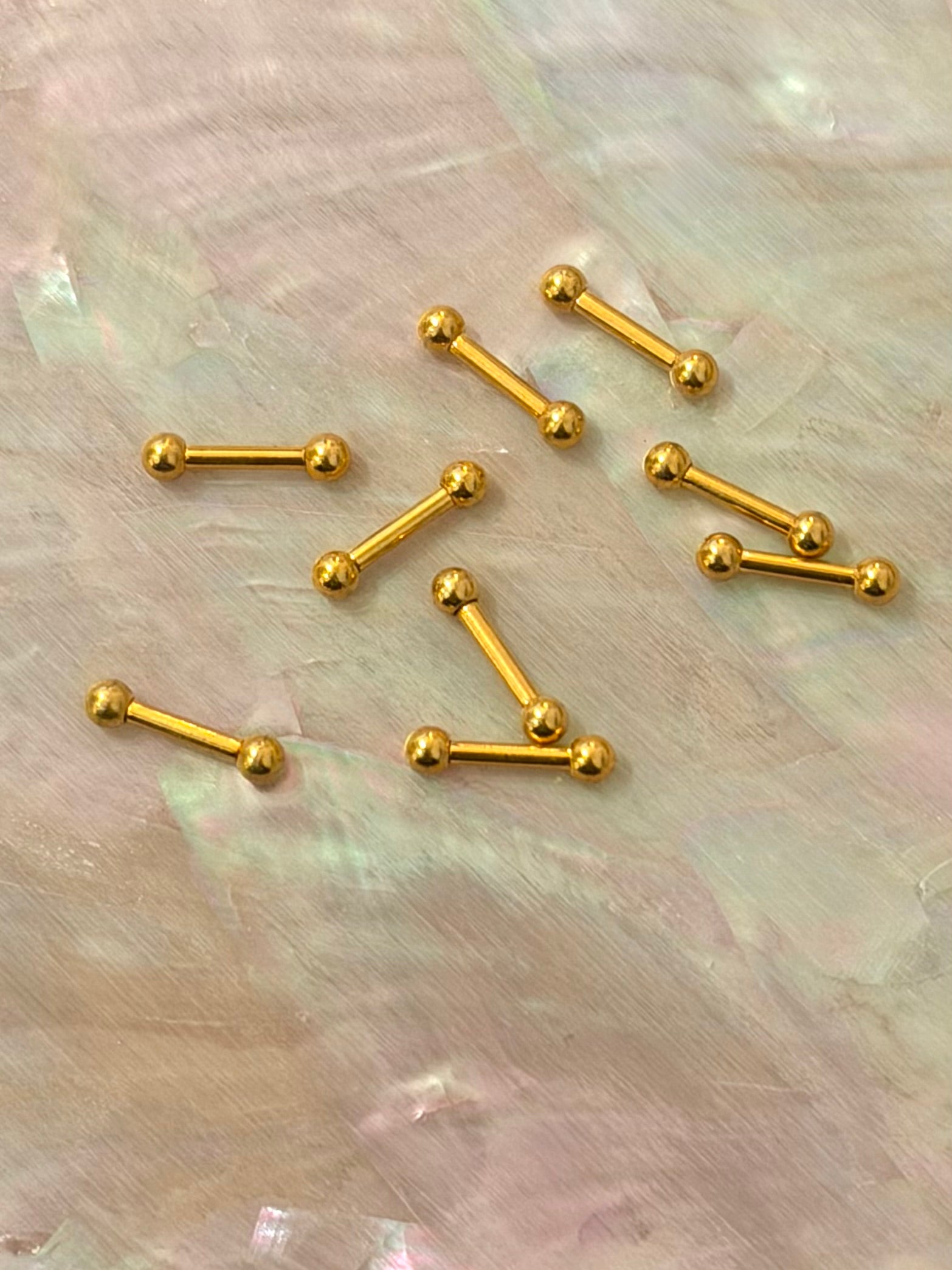 Plain ball stud surgical steel piercing (1pc)