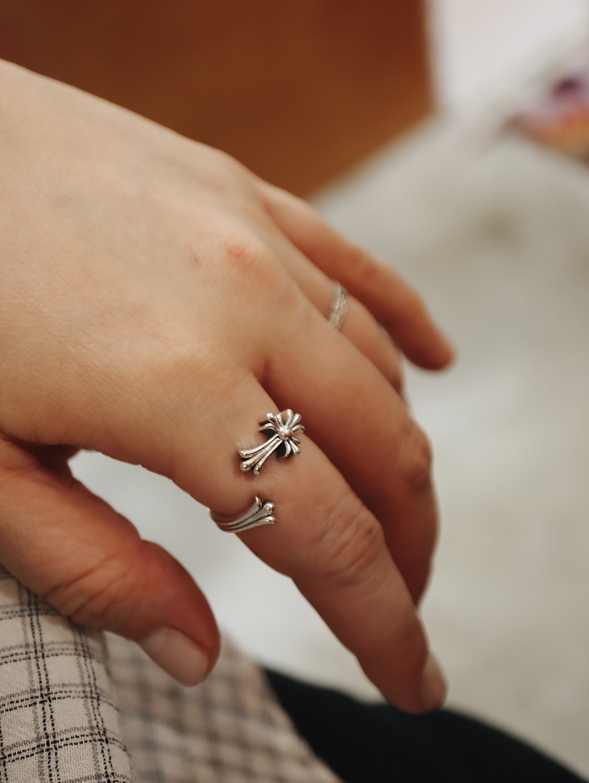 Stellar Bloom Wrap Silver925 Ring