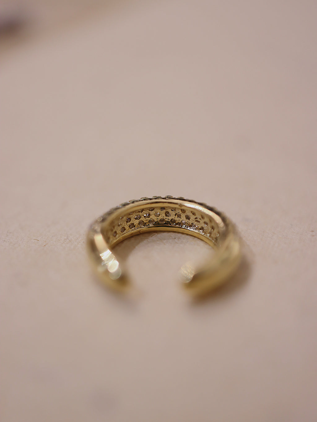 Cz sparkling 925 silver Earcuff