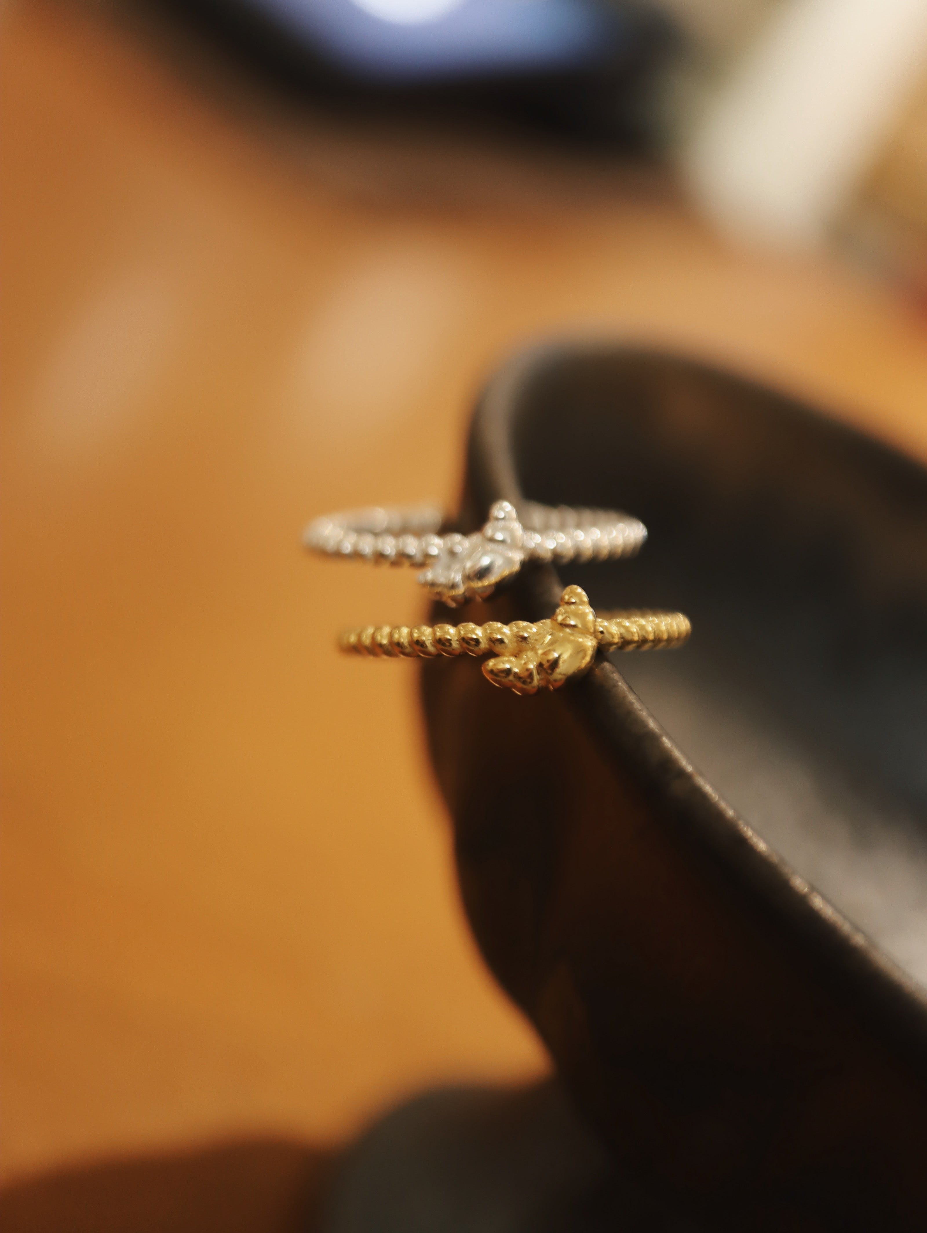 Croissant / Palmier silver 925 ring